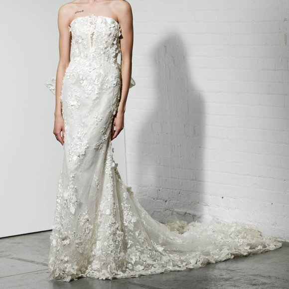 Rita Vinieris - Cia Wedding Gown Size 12 - Picture 1 of 2